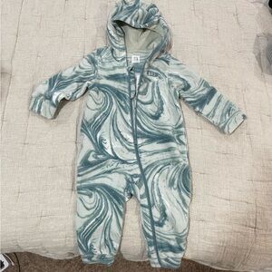 GAP Kids Teal Swirl Footie